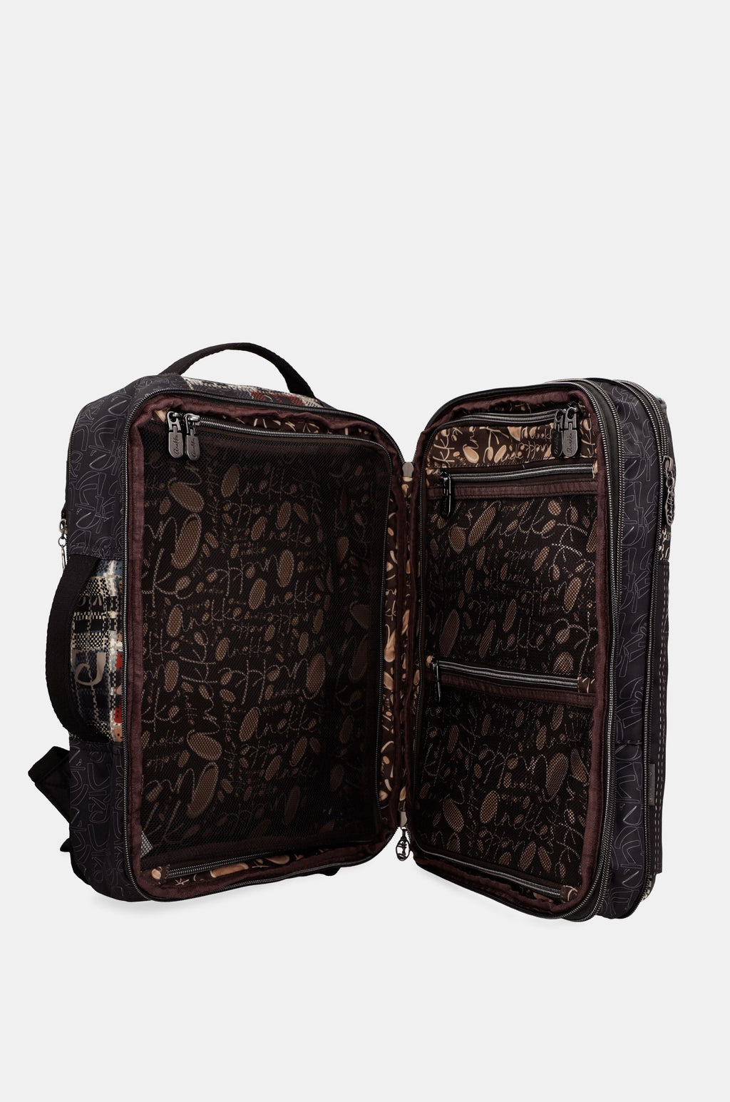 Zaino da viaggio stampato Iron