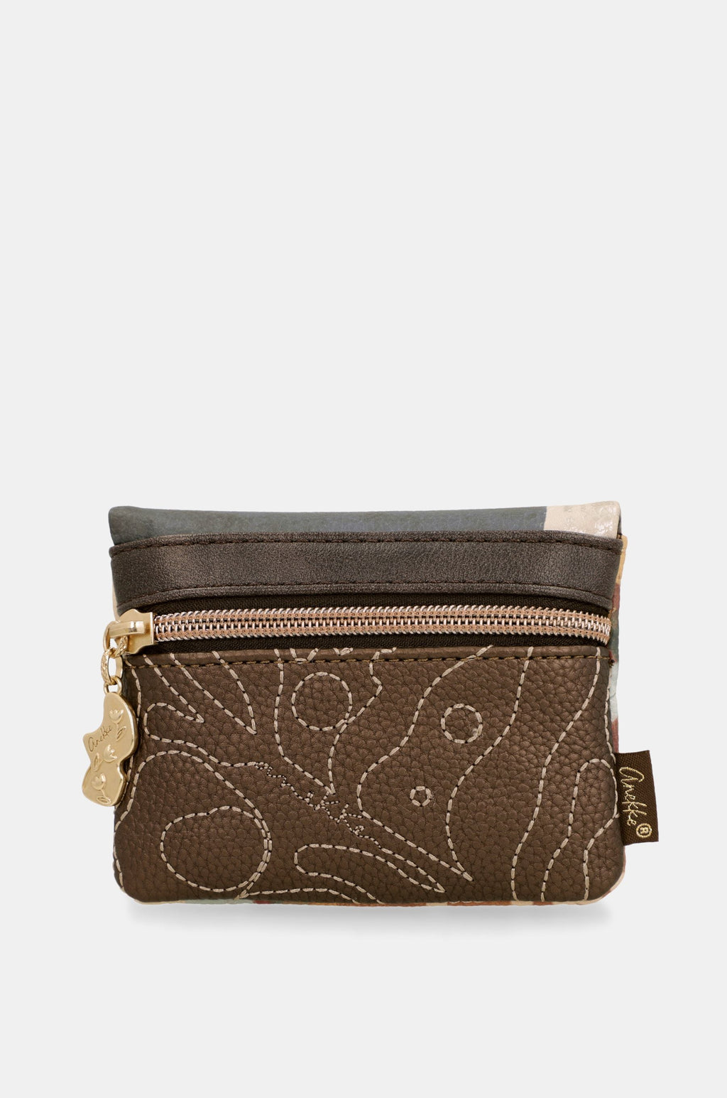 Portamonete con patta Tulip