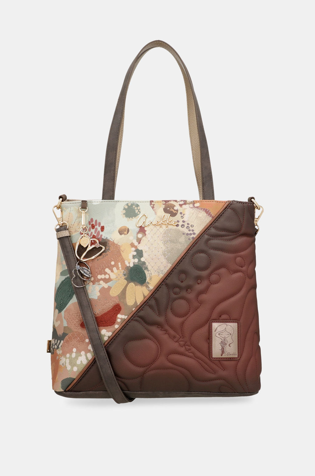 Borsa a spalla quadrata Blossom