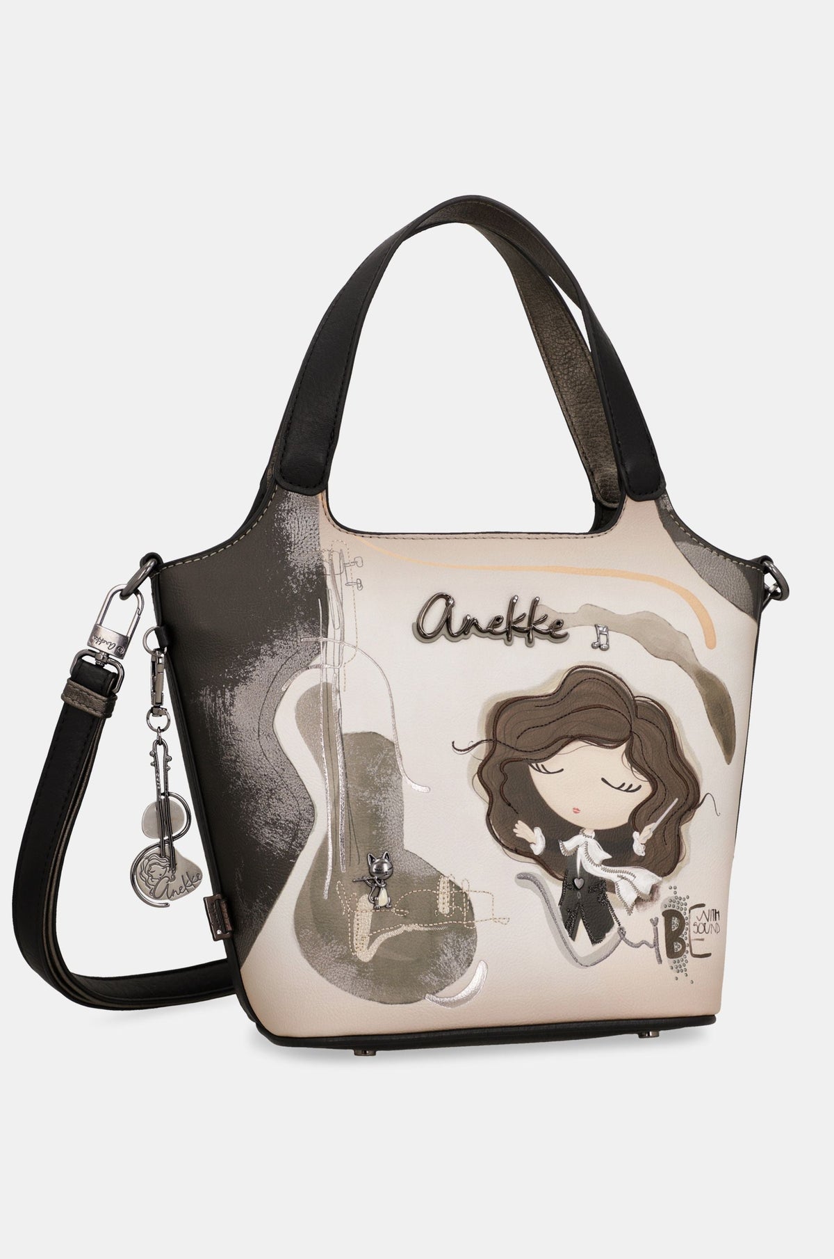Borsa con manico corto e tracolla Orchestra