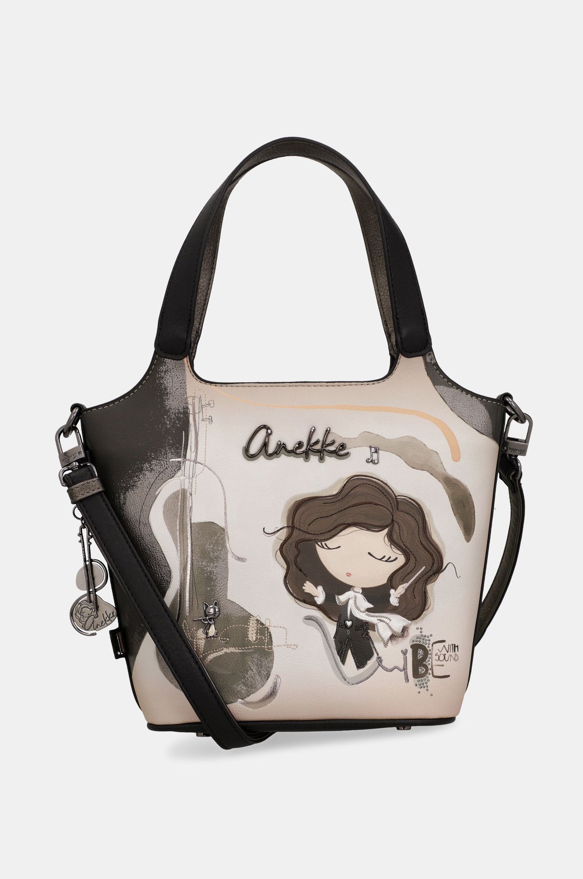 Borsa con manico corto e tracolla Orchestra