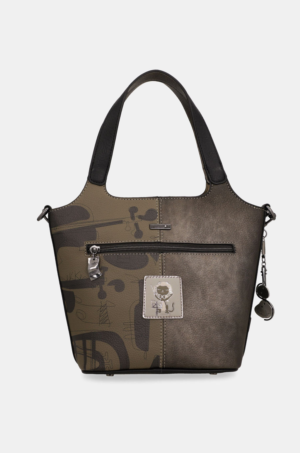 Borsa con manico corto e tracolla Orchestra