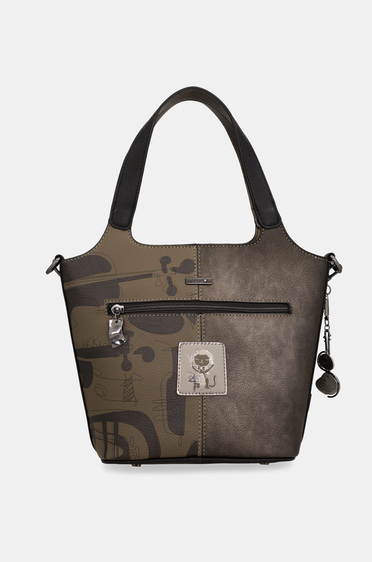 Borsa con manico corto e tracolla Orchestra