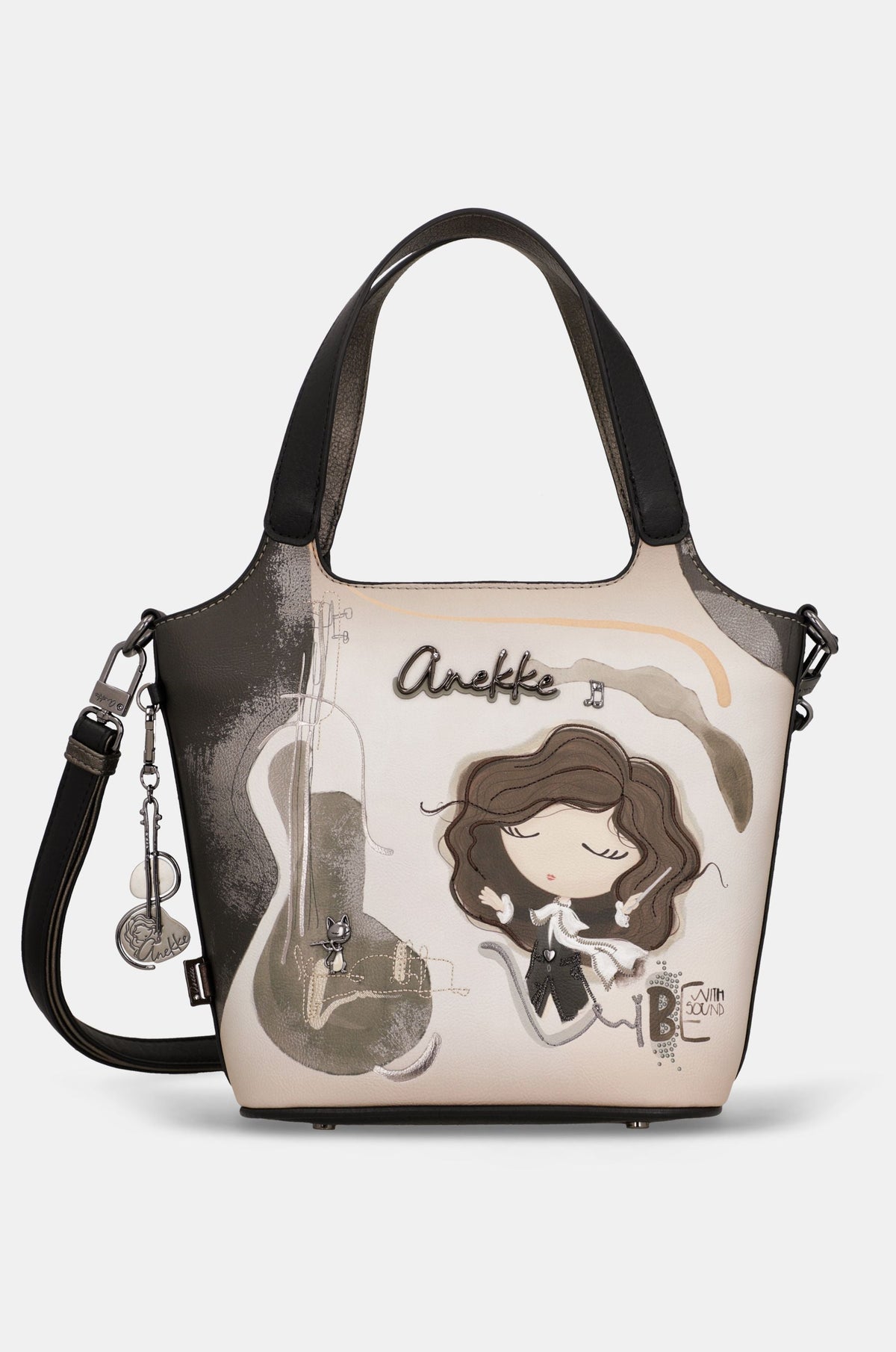 Borsa con manico corto e tracolla Orchestra