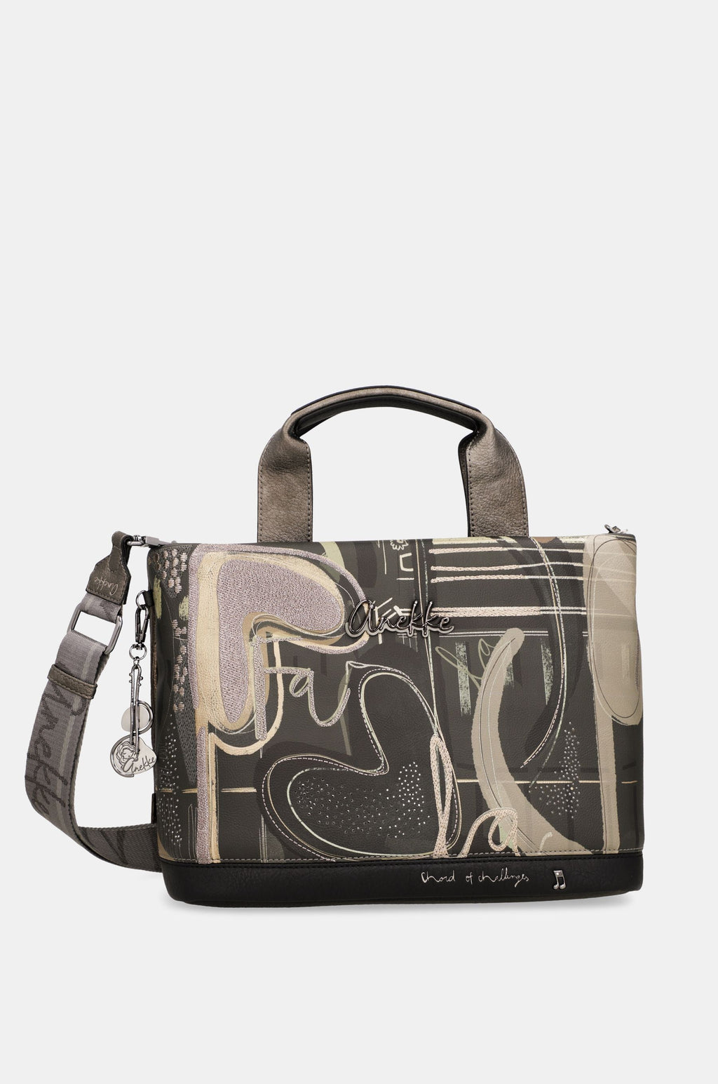 Borsa con manico corto e tracolla Melody