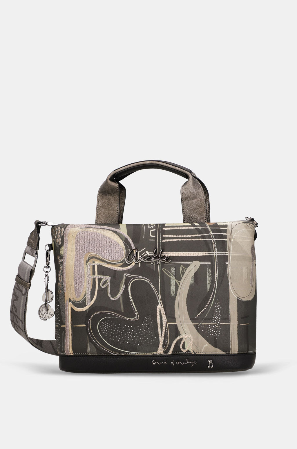 Borsa con manico corto e tracolla Melody