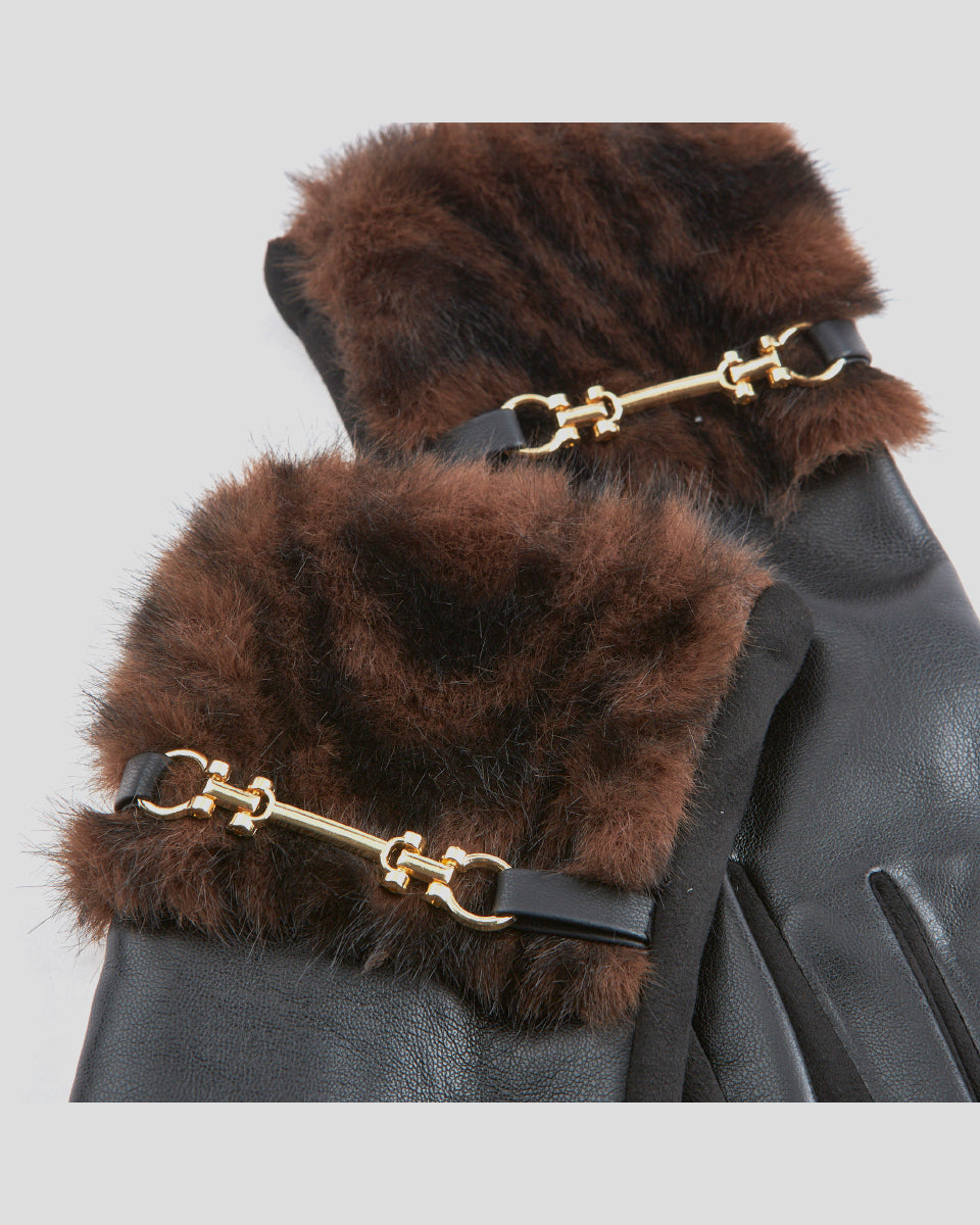 Guanti in ecopelle 02-0000842