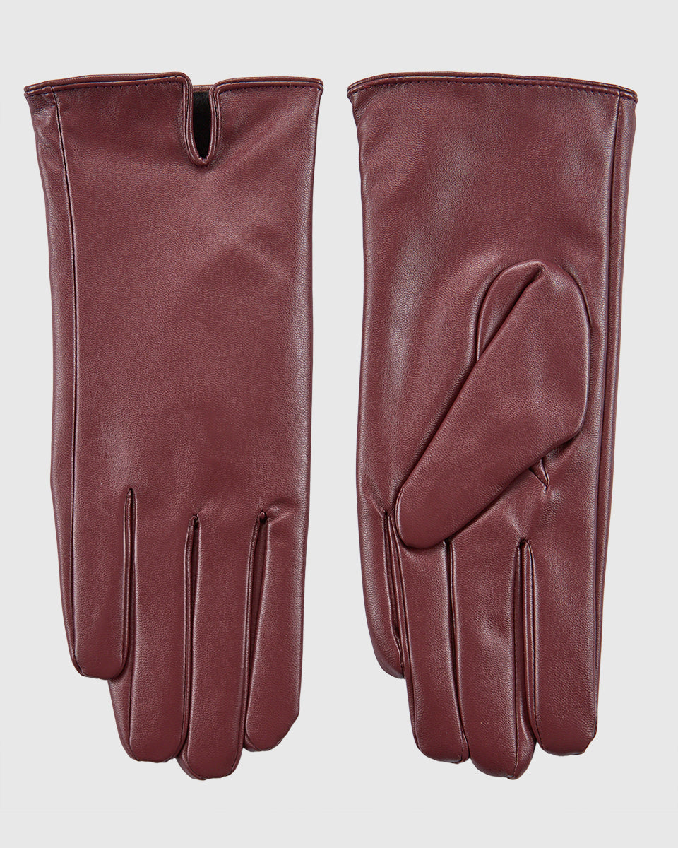 Guanti in ecopelle 02-0000850