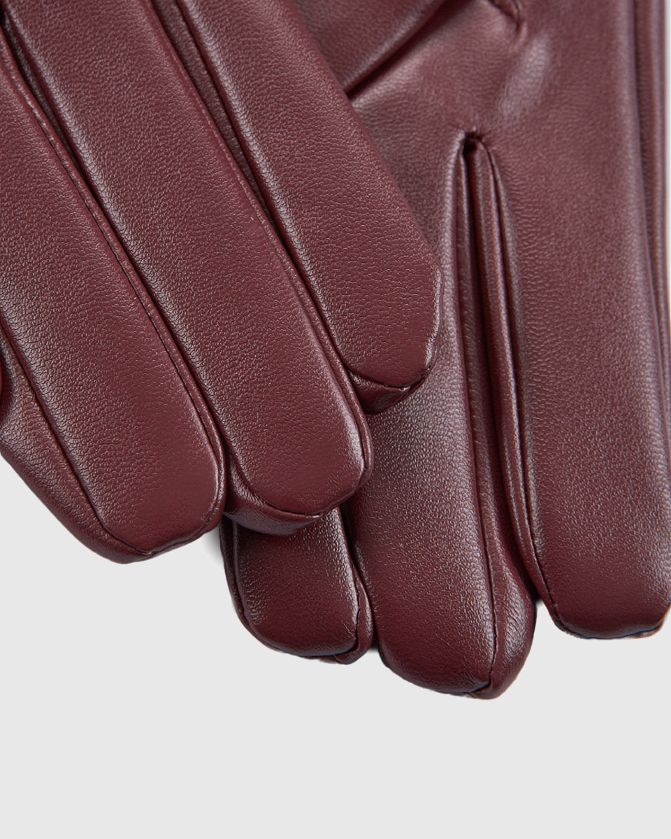 Guanti in ecopelle 02-0000850