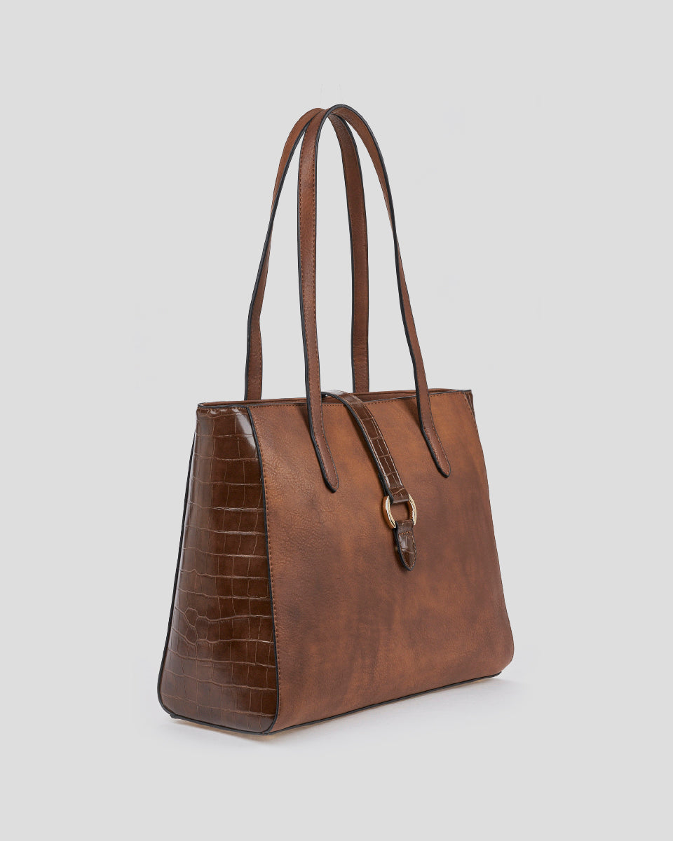 Borsa a spalla in ecopelle 16-0008658