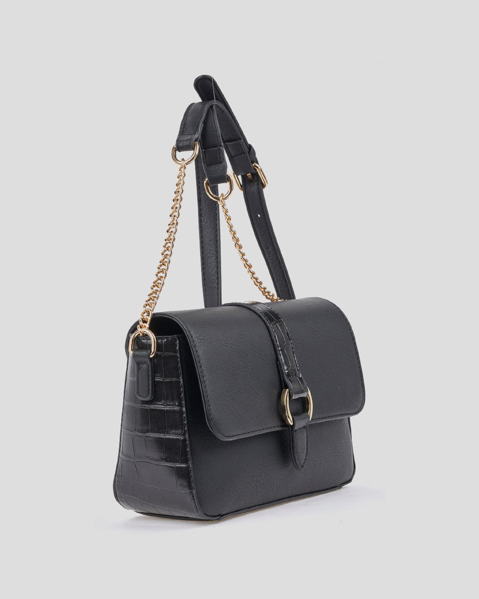 Borsa a tracolla in ecopelle 16-0008659