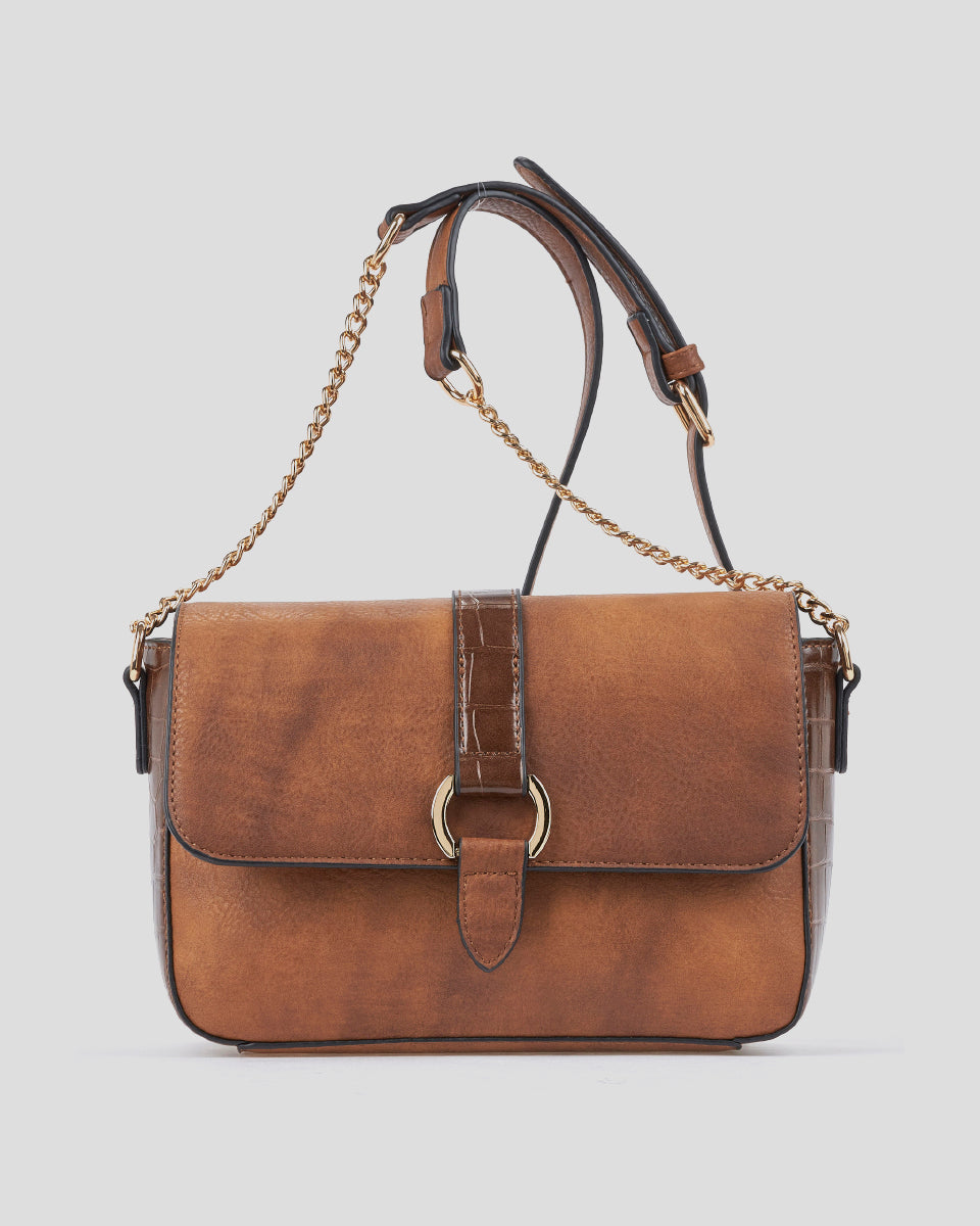 Borsa a tracolla in ecopelle 16-0008659