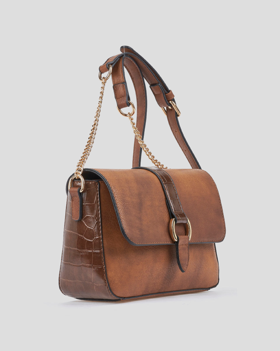Borsa a tracolla in ecopelle 16-0008659