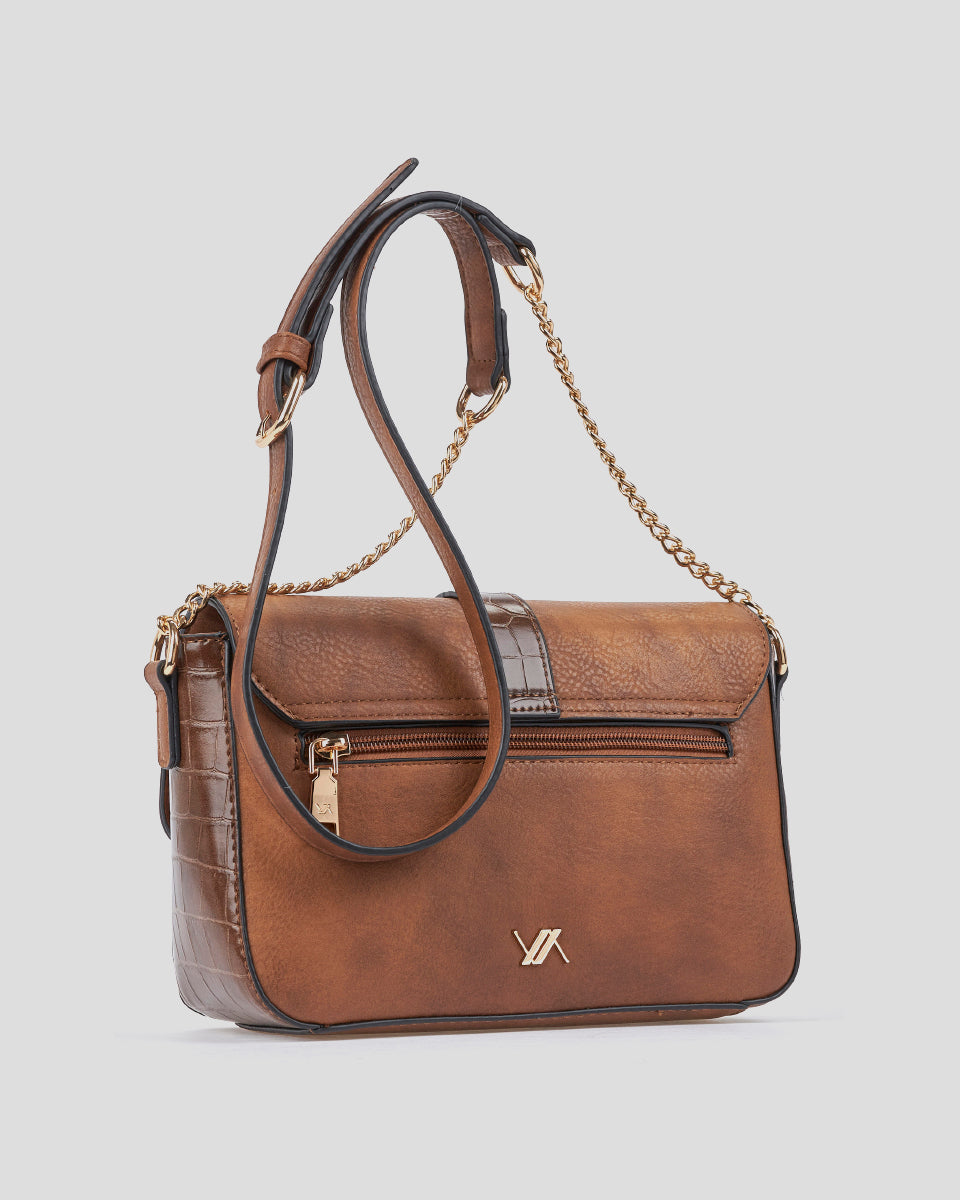 Borsa a tracolla in ecopelle 16-0008659