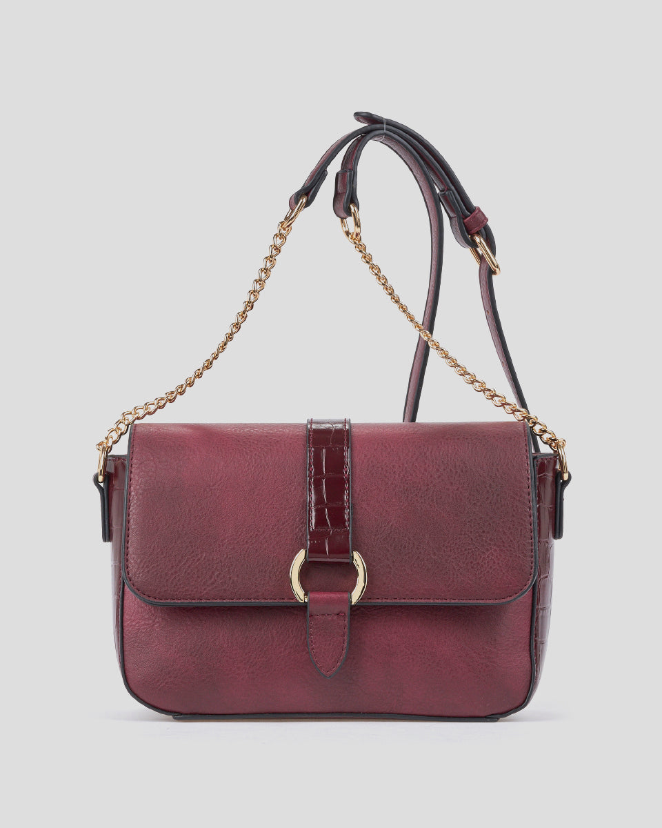 Borsa a tracolla in ecopelle 16-0008659