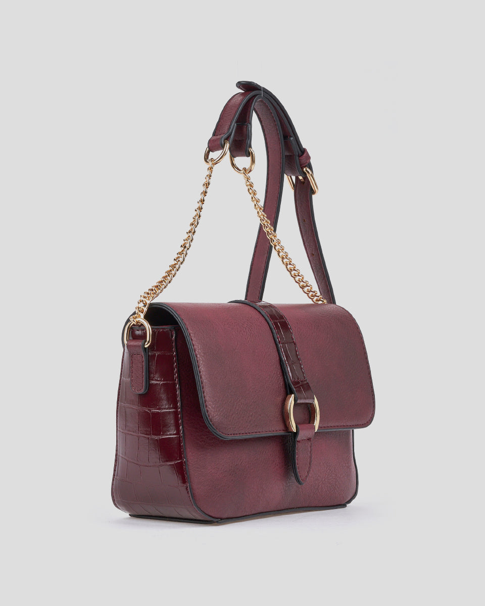 Borsa a tracolla in ecopelle 16-0008659