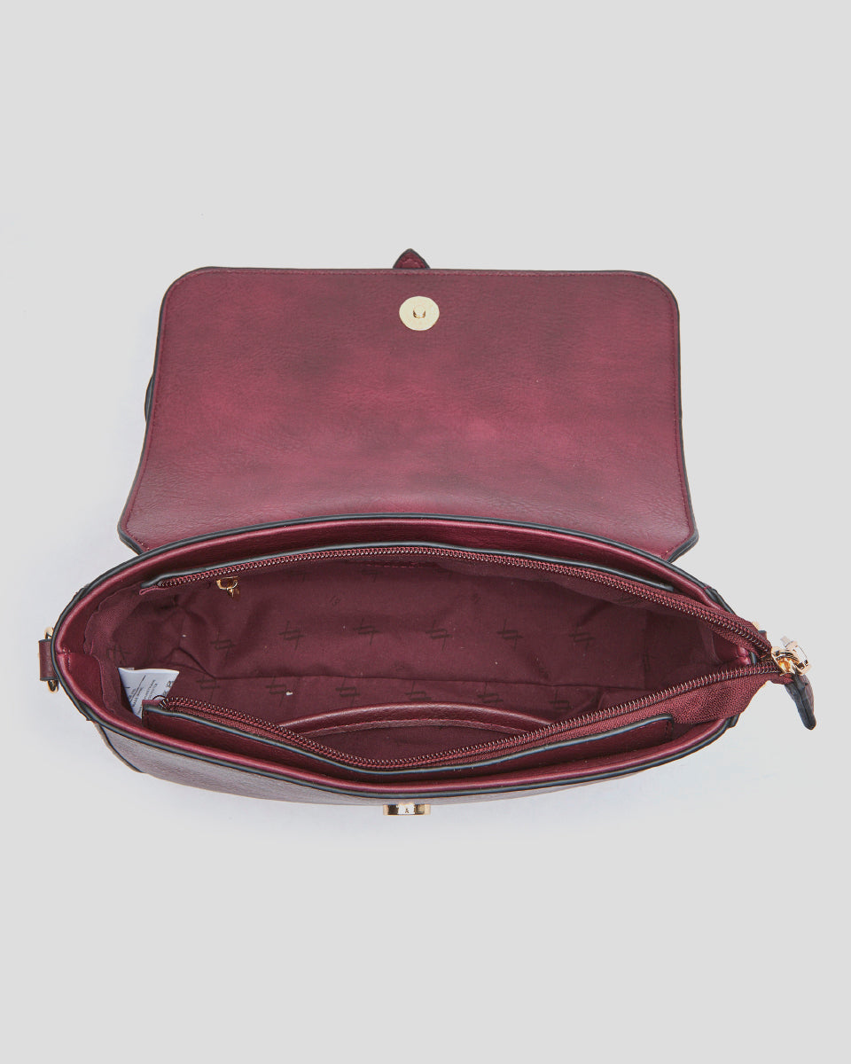 Borsa a tracolla in ecopelle 16-0008659