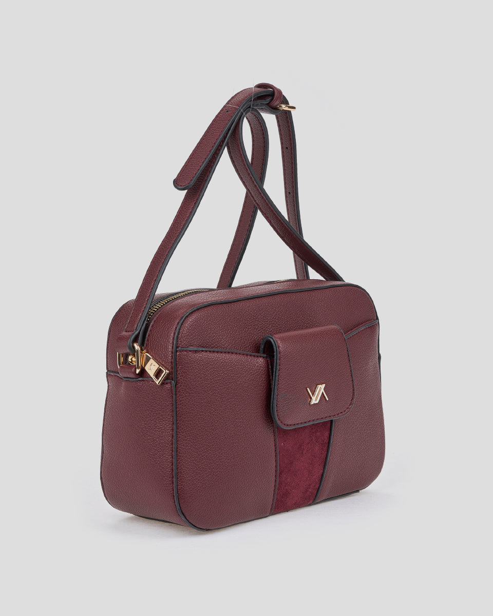 Borsa a tracolla in ecopelle 16-0008664