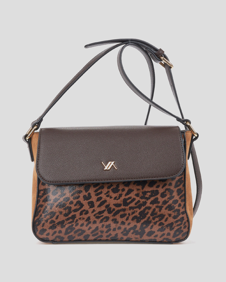 Borsa a tracolla in ecopelle 16-0008683