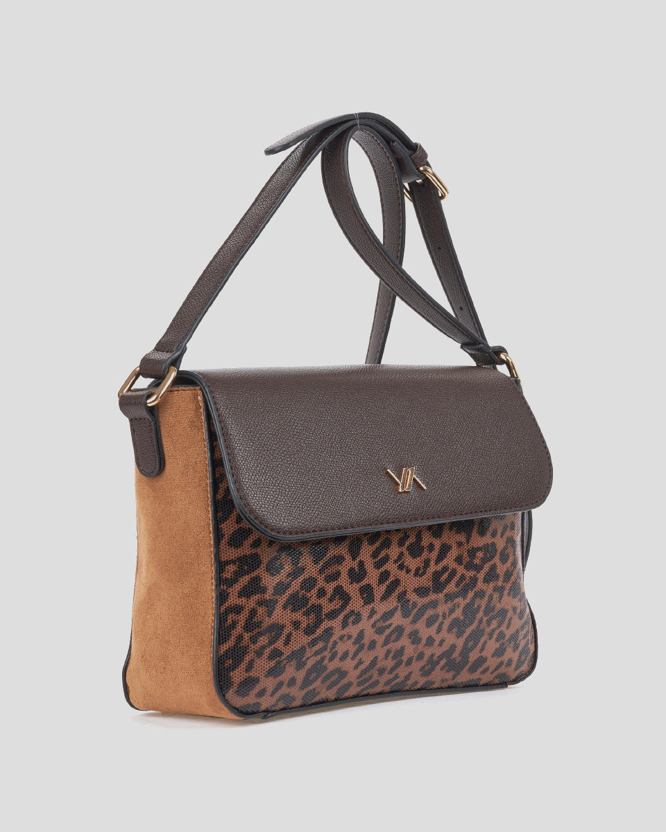 Borsa a tracolla in ecopelle 16-0008683