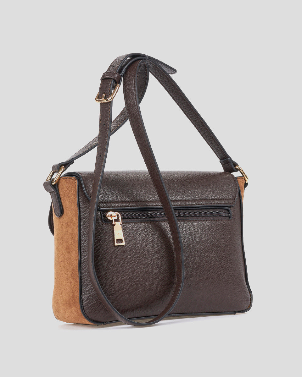 Borsa a tracolla in ecopelle 16-0008683