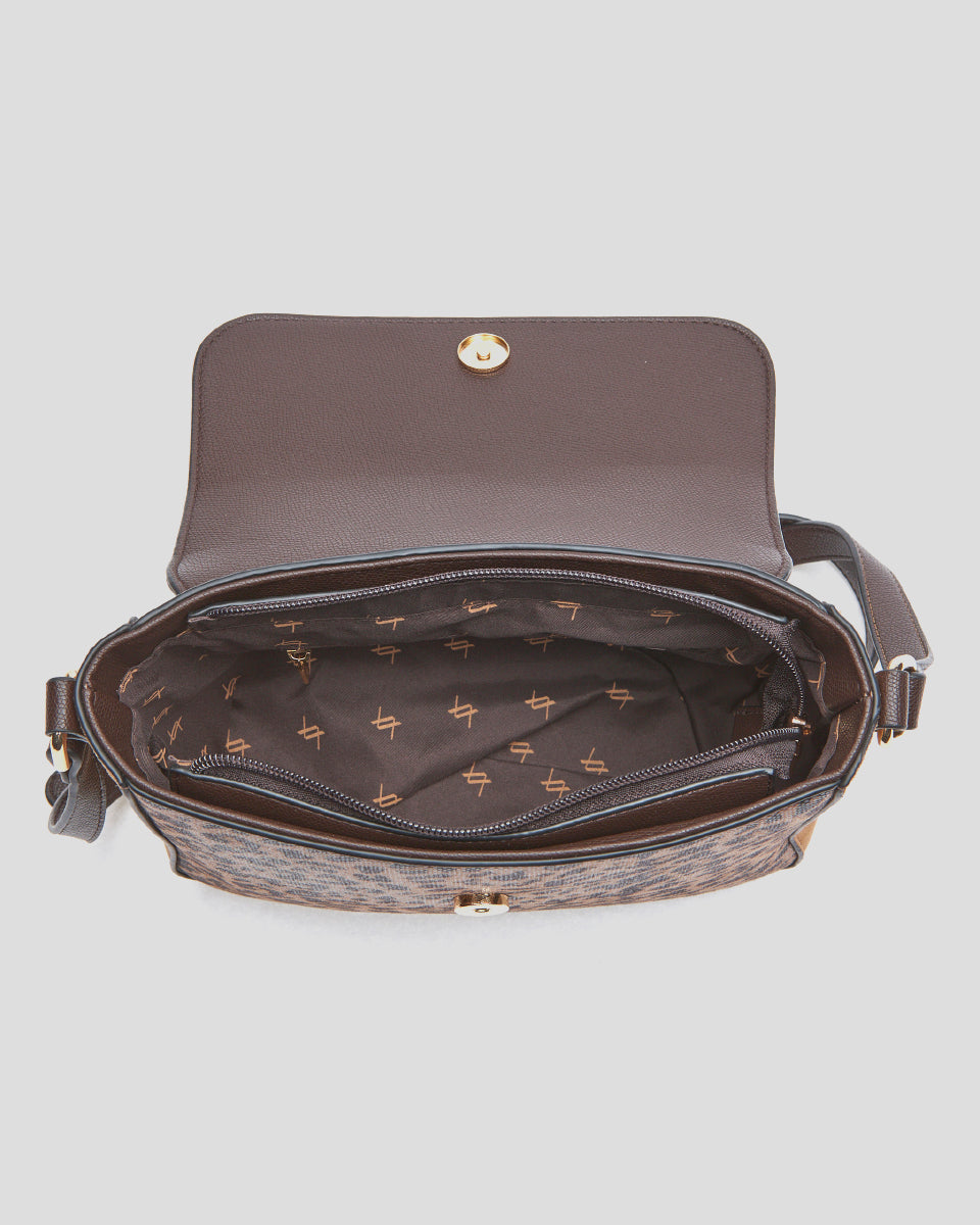 Borsa a tracolla in ecopelle 16-0008683