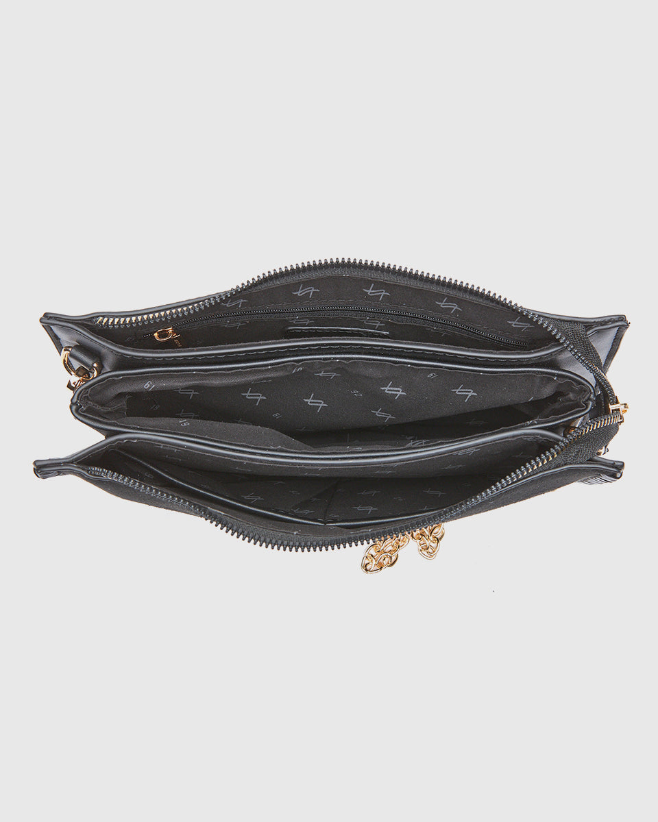 Borsa a tracolla in poliestere 16-0008703