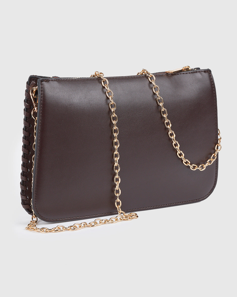 Borsa a tracolla in poliestere 16-0008703