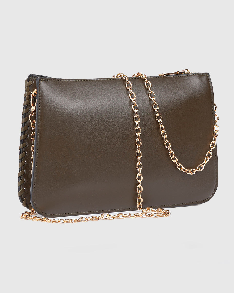 Borsa a tracolla in poliestere 16-0008703