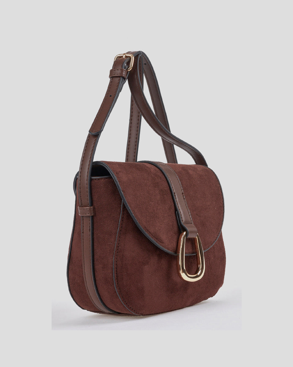 Borsa a tracolla in poliestere 16-0008704