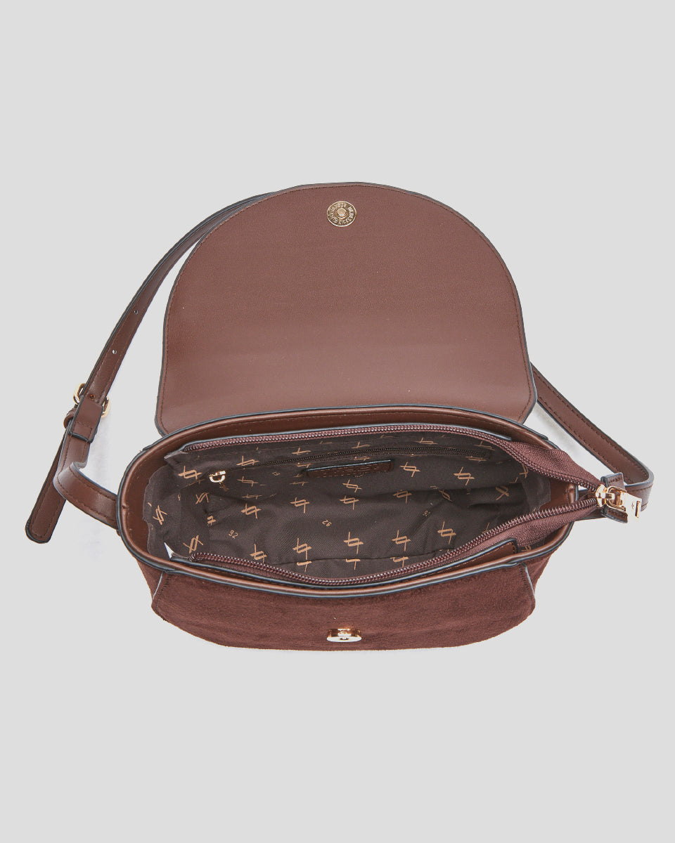 Borsa a tracolla in poliestere 16-0008704
