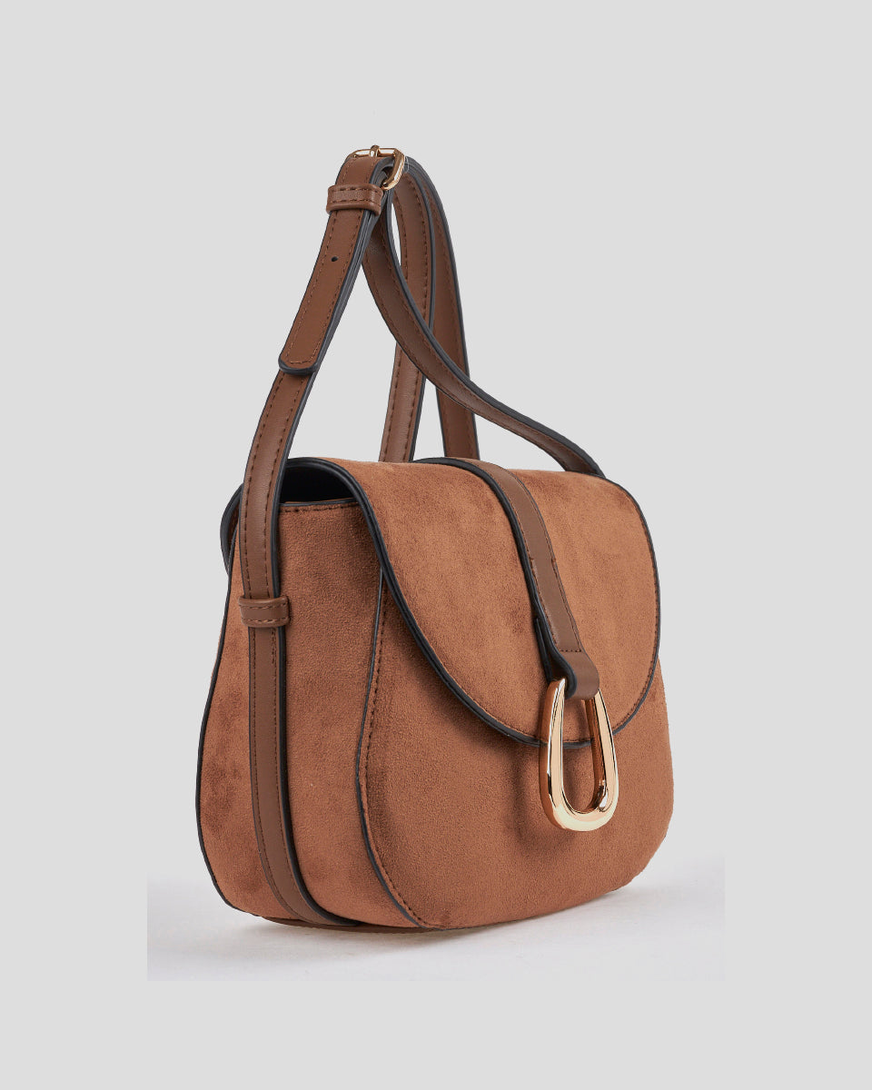 Borsa a tracolla in poliestere 16-0008704