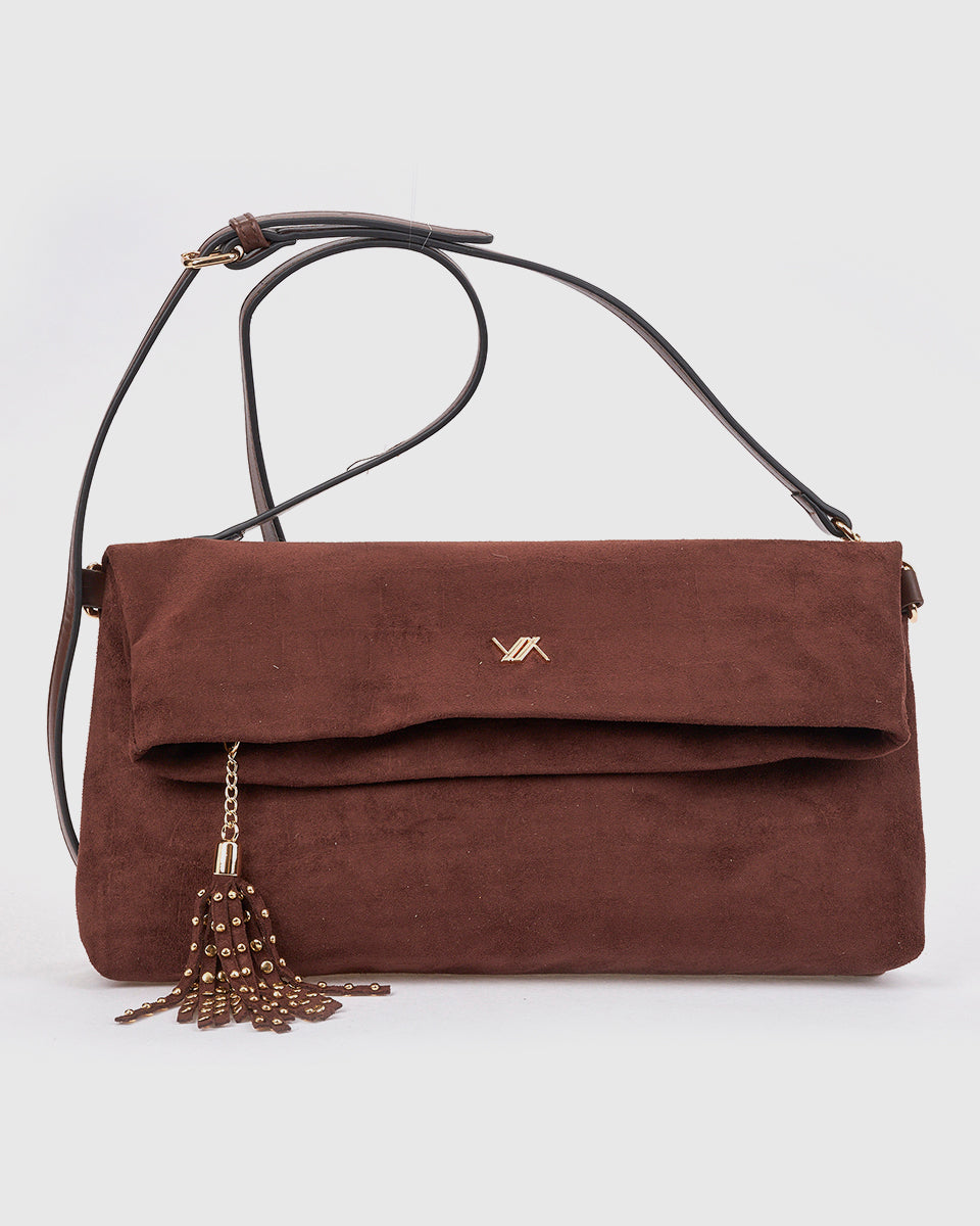 Borsa a tracolla in poliestere 16-0008859