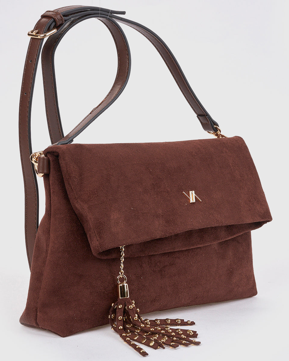 Borsa a tracolla in poliestere 16-0008859