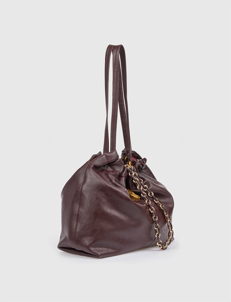 Borsa a spalla in ecopelle 16-0008922