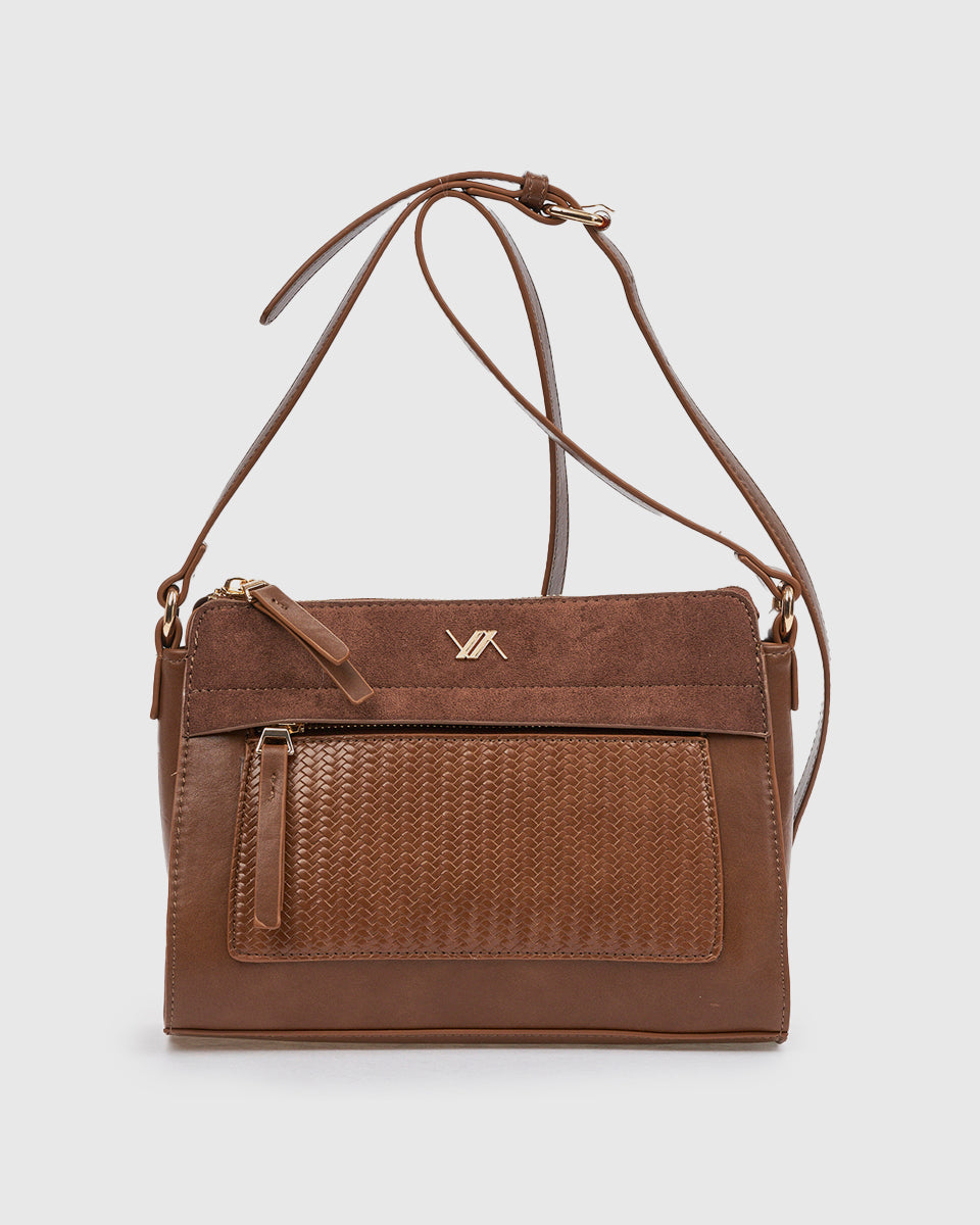 Borsa a tracolla in ecopelle 16-0008926