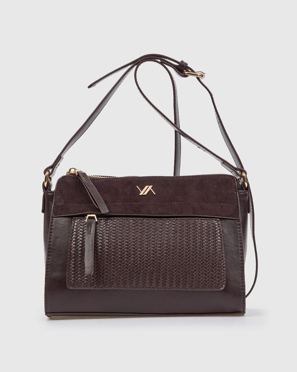 Borsa a tracolla in ecopelle 16-0008926
