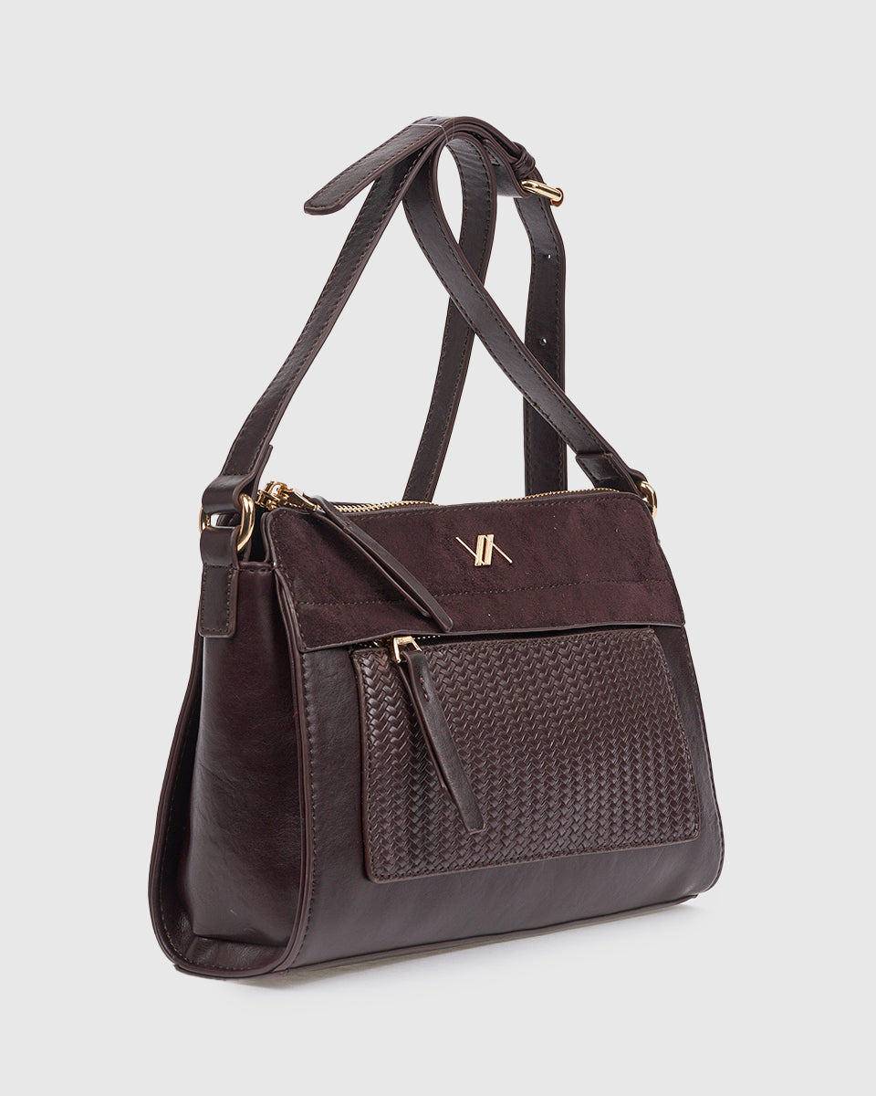 Borsa a tracolla in ecopelle 16-0008926