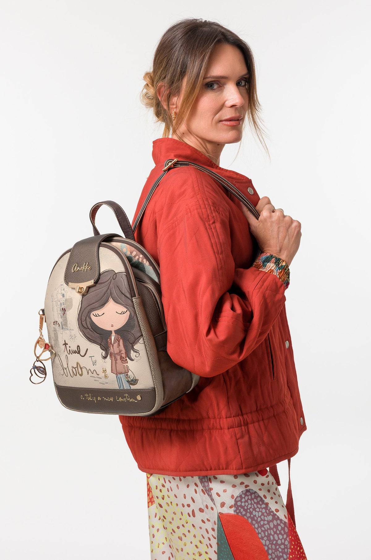 Zaino con patta Tulip
